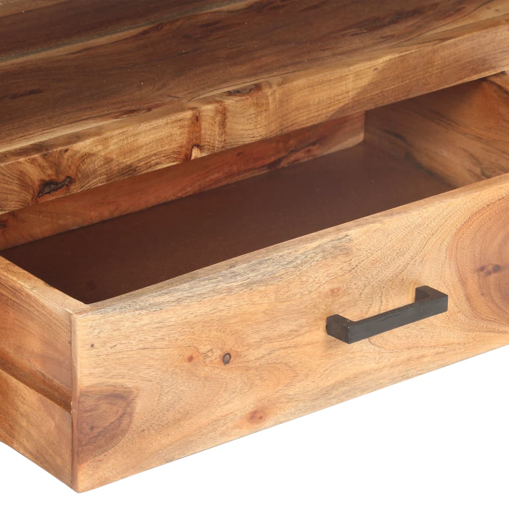 Tv Stolek 120X35X45 Cm Masiv S Medovou Povrchovou Úpravou