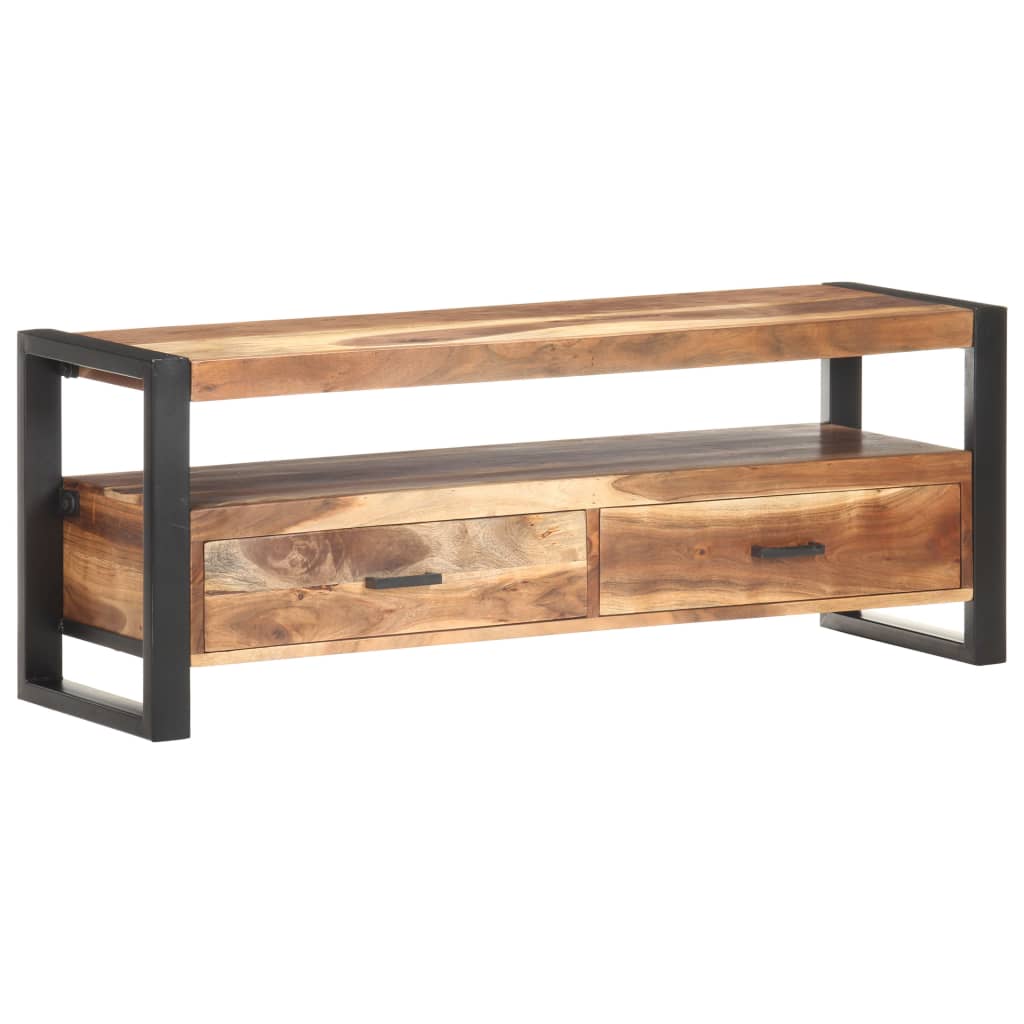 Tv Stolek 120X35X45 Cm Masiv S Medovou Povrchovou Úpravou