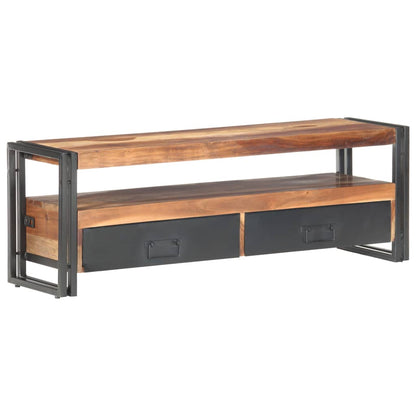 Tv Stolek 120 X 30 X 40 Cm Masivní Dřevo