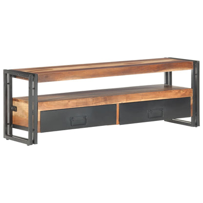 Tv Stolek 120 X 30 X 40 Cm Masivní Dřevo