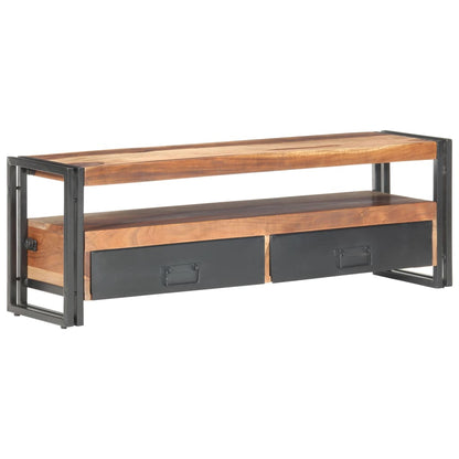 Tv Stolek 120 X 30 X 40 Cm Masivní Dřevo