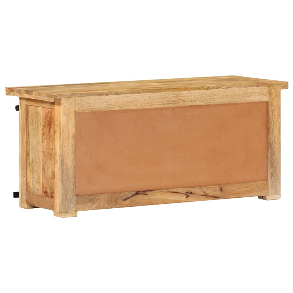 Tv Stolek 90 X 35 X 40 Cm Masivní Mangovníkové Dřevo