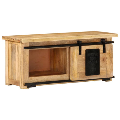 Tv Stolek 90 X 35 X 40 Cm Masivní Mangovníkové Dřevo