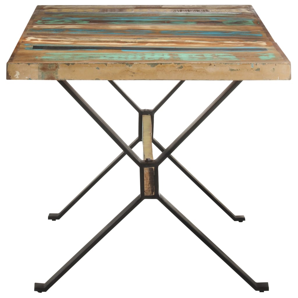 Jídelní Stůl 160 X 80 X 76 Cm Masivní Recyklované Dřevo