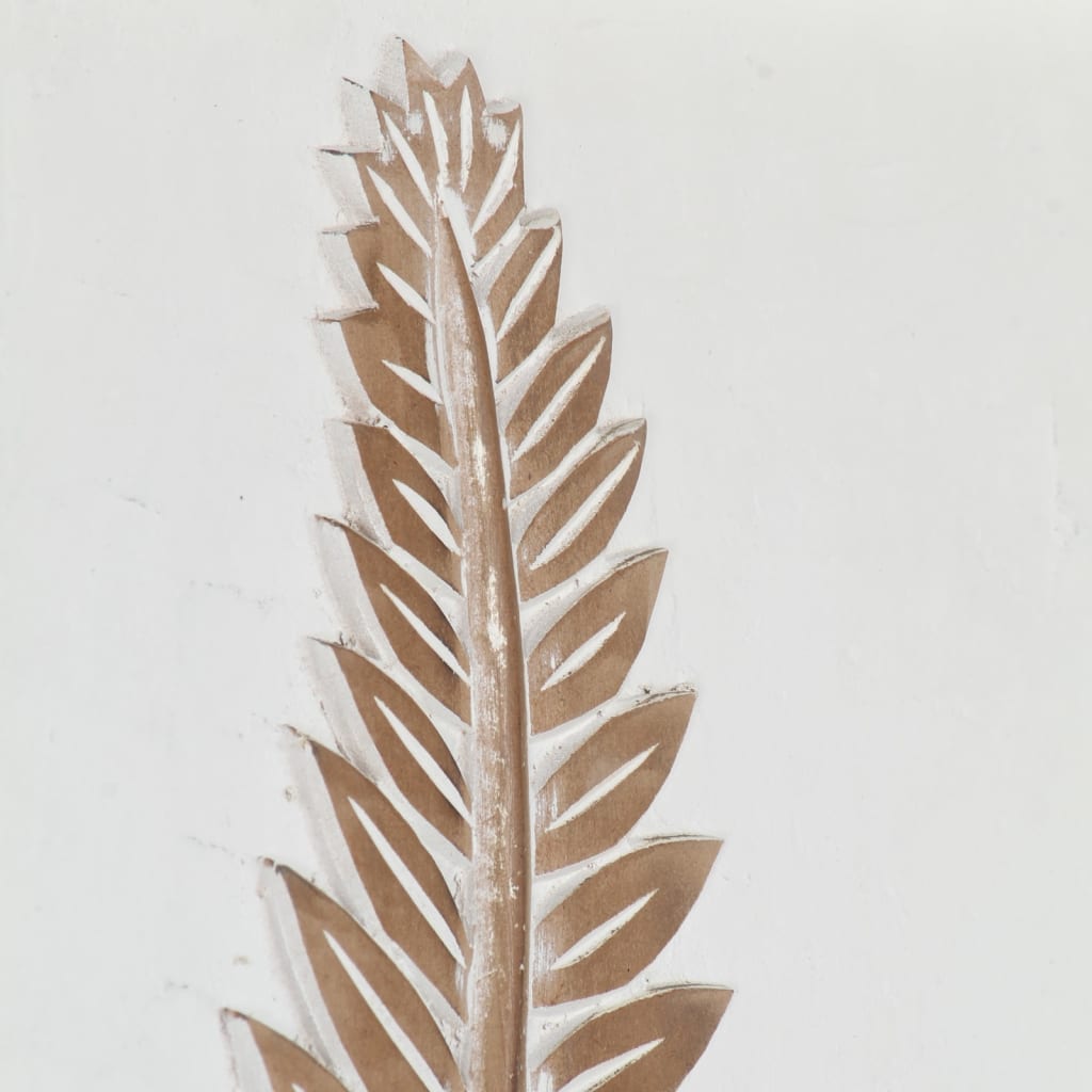 Ručně Vyřezávané Nástěnné Panely 3 Ks Mdf 40 X 60 X 1,5 Cm