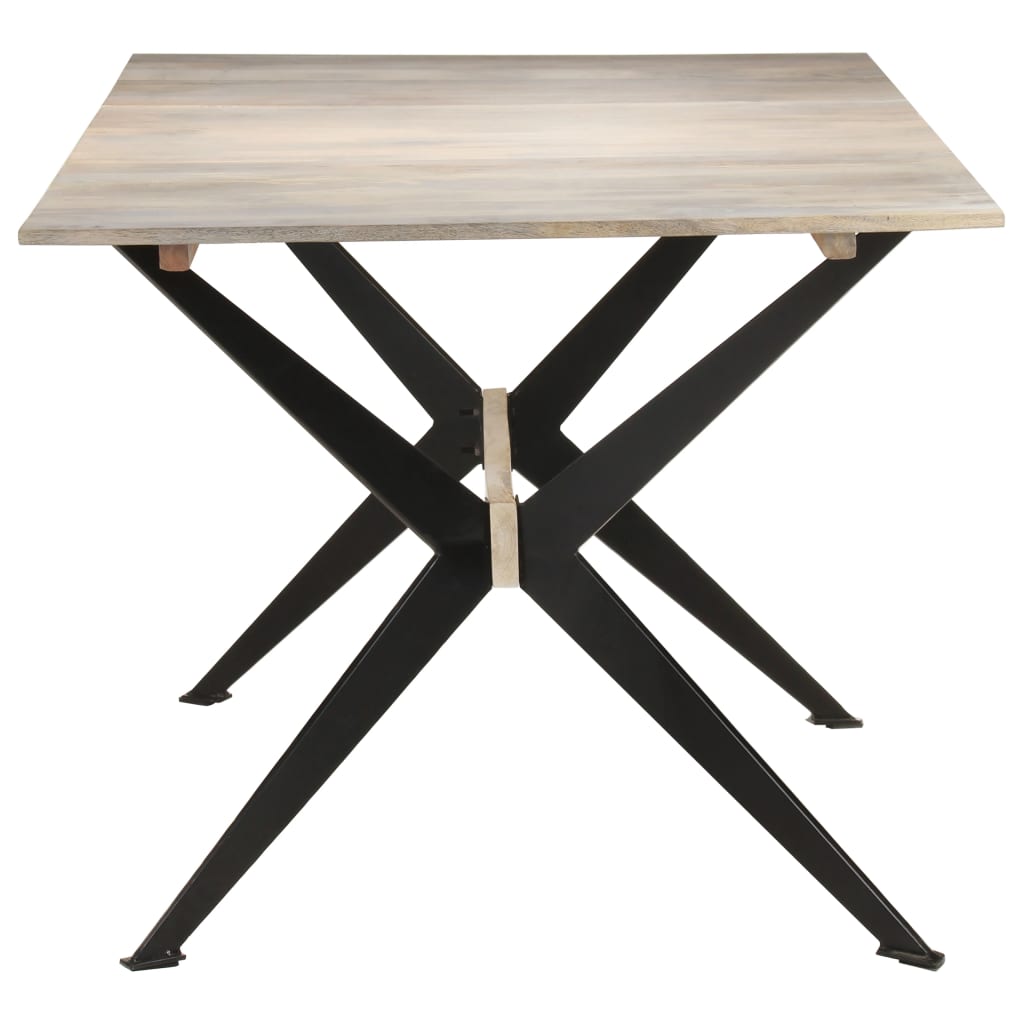 Jídelní Stůl 180 X 90 X 76 Cm Masivní Mangovníkové Dřevo