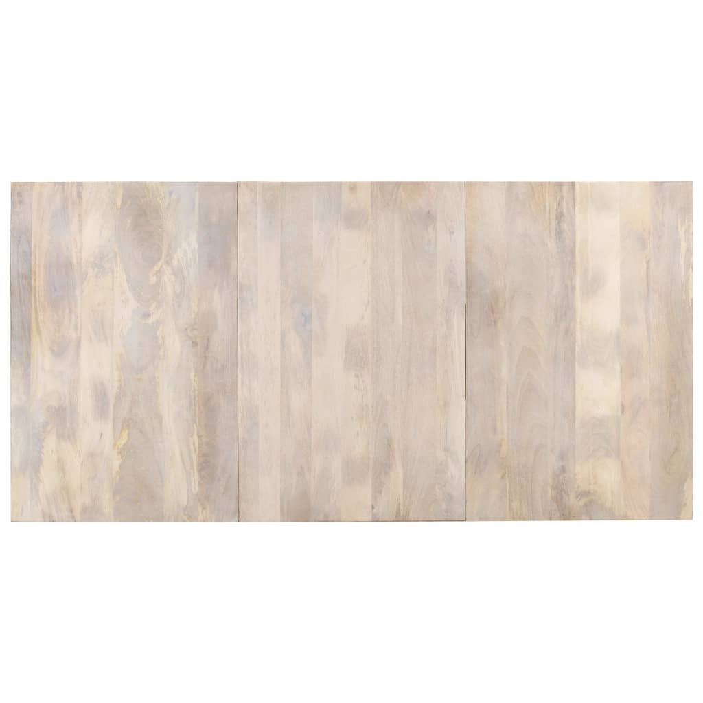 Jídelní Stůl 180 X 90 X 76 Cm Masivní Mangovníkové Dřevo