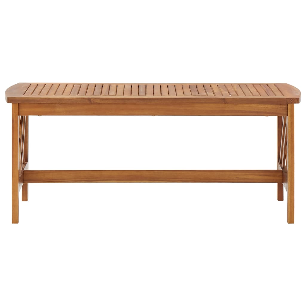 Konferenční Stolek 102 X 50 X 43 Cm Masivní Akáciové Dřevo
