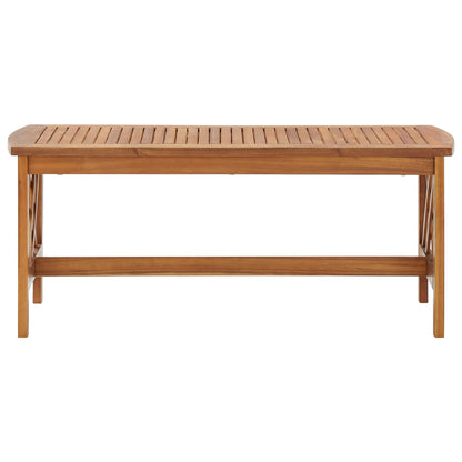 Konferenční Stolek 102 X 50 X 43 Cm Masivní Akáciové Dřevo