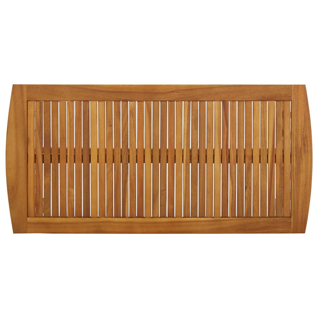 Konferenční Stolek 102 X 50 X 43 Cm Masivní Akáciové Dřevo