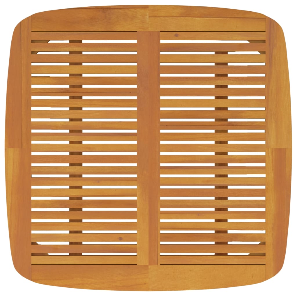 Zahradní Stolek Masivní Akáciové Dřevo