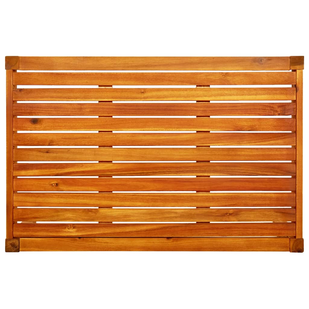 Zahradní Stůl 85 X 57 X 29 Cm Masivní Akáciové Dřevo