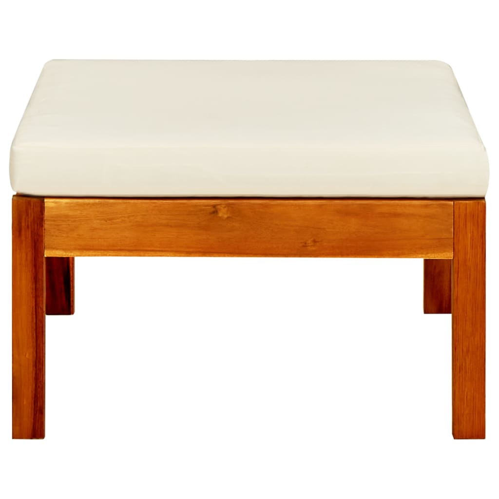 Zahradní Podnožky 2 Ks Masivní Akáciové Dřevo