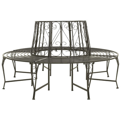 Zahradní Lavice Kolem Stromu 160 Cm Ocel