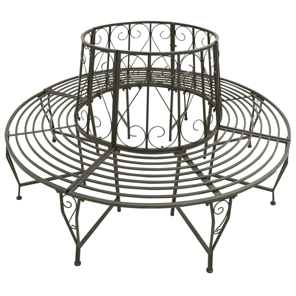 Zahradní Lavice Kolem Stromu 160 Cm Ocel