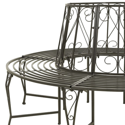 Zahradní Lavice Kolem Stromu 160 Cm Ocel