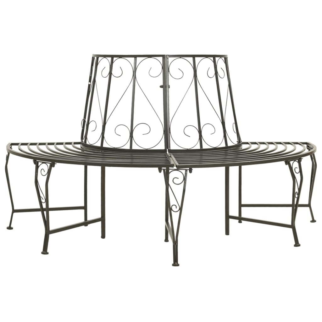 Zahradní Lavice Kolem Stromu 160 Cm Ocel