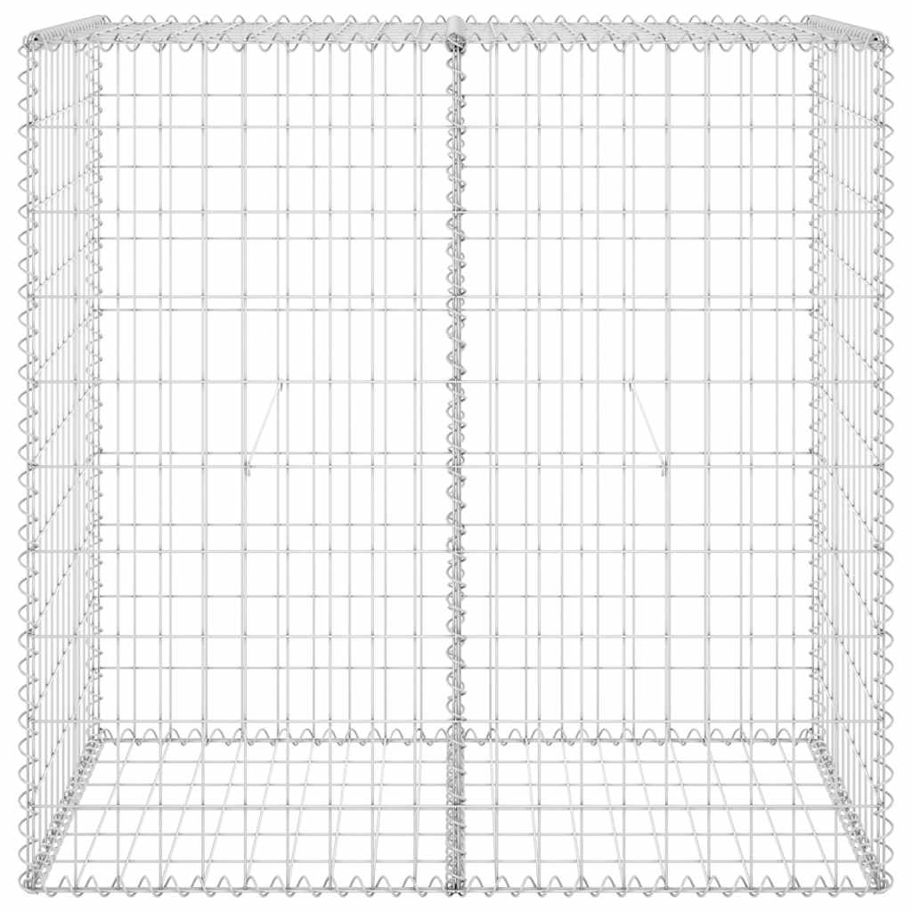 Gabionová Zeď S Víky Pozinkovaná Ocel