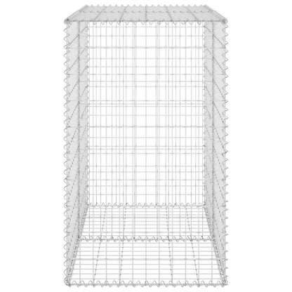 Gabionová Zeď S Víky Pozinkovaná Ocel