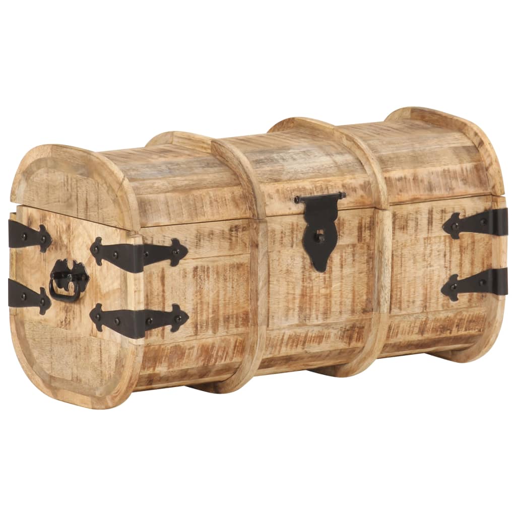 Úložné Truhly 2 Ks Masivní Mangovníkové Dřevo