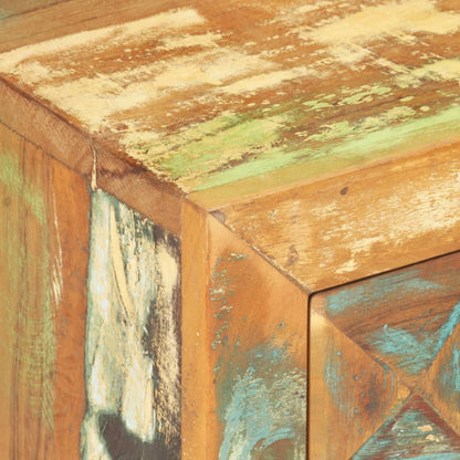 Noční Stolek 40 X 30 X 50 Cm Masivní Recyklované Dřevo