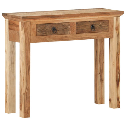 Konzolový Stolek 90,5X30X75 Cm Masivní Akácie Recyklované Dřevo