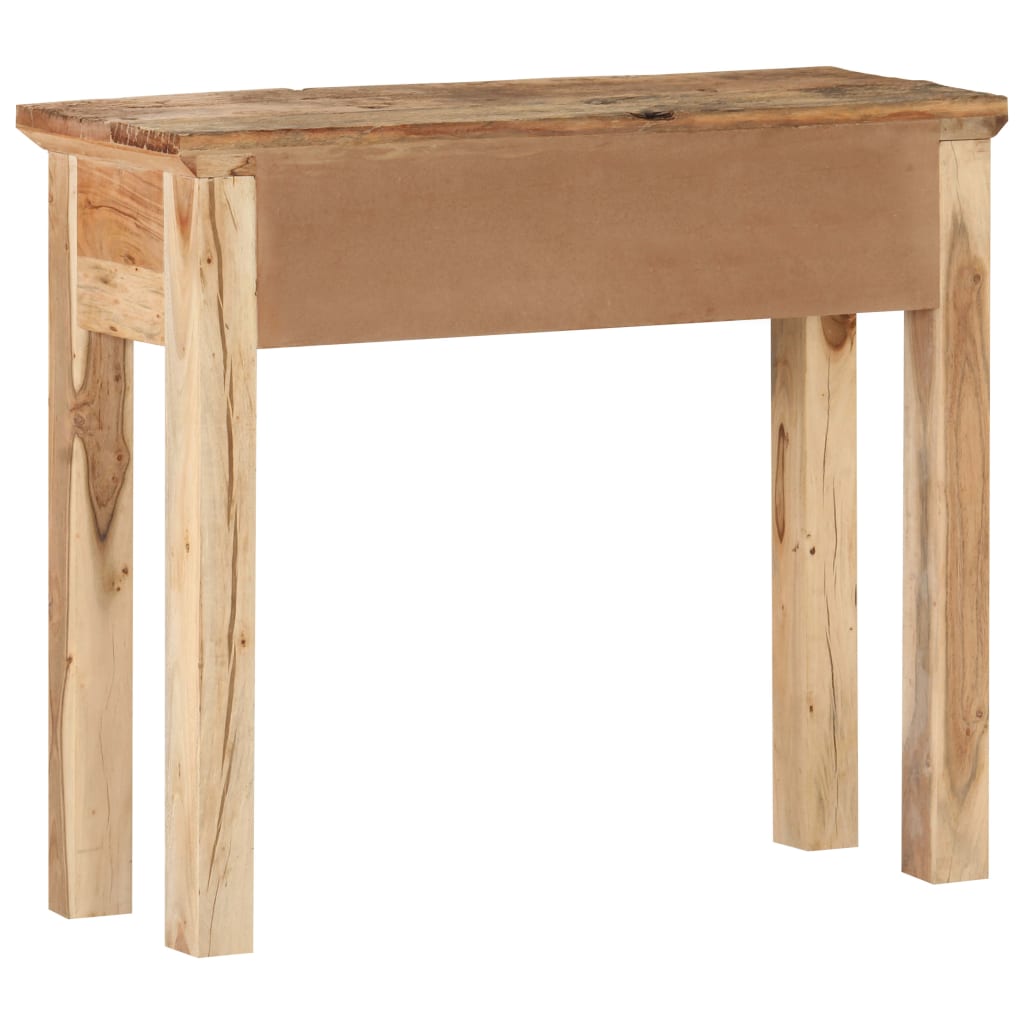 Konzolový Stolek 90,5X30X75 Cm Masivní Akácie Recyklované Dřevo