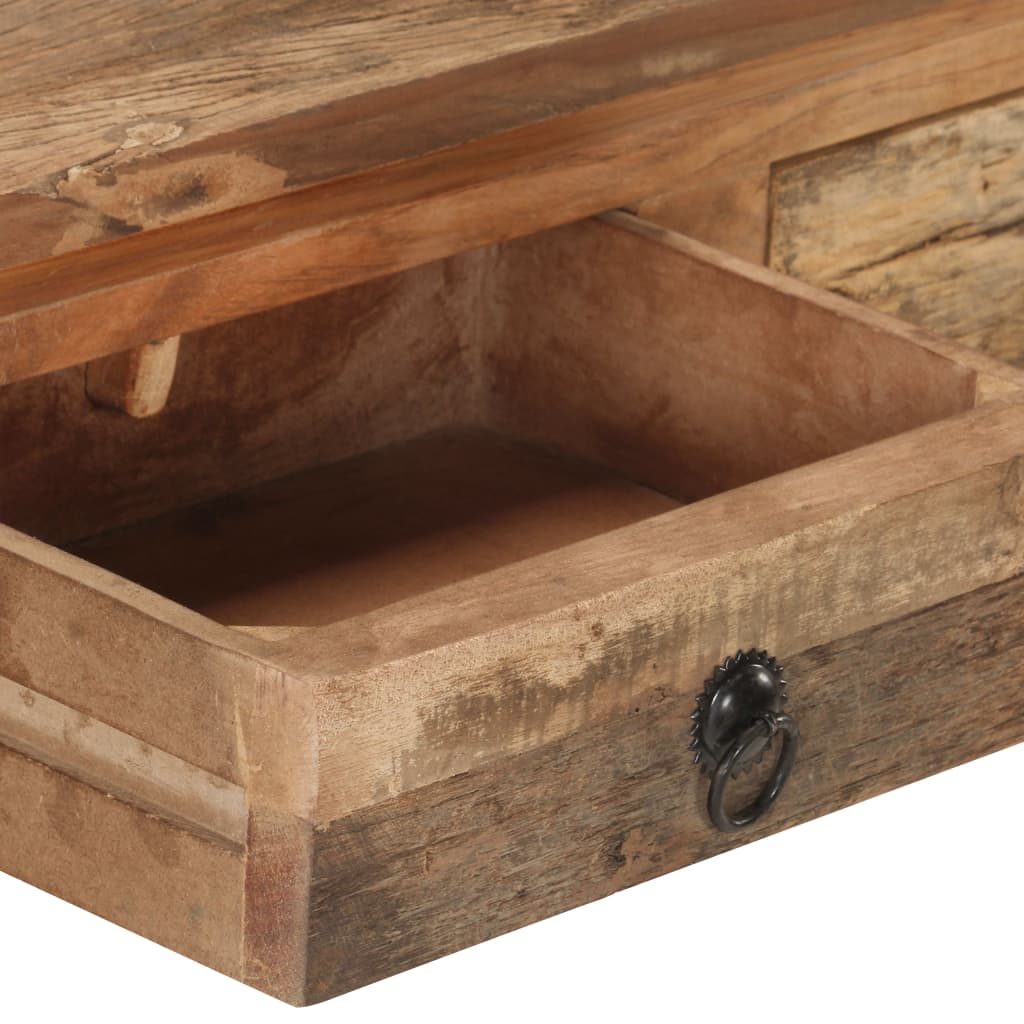 Konzolový Stolek 90,5X30X75 Cm Masivní Akácie Recyklované Dřevo
