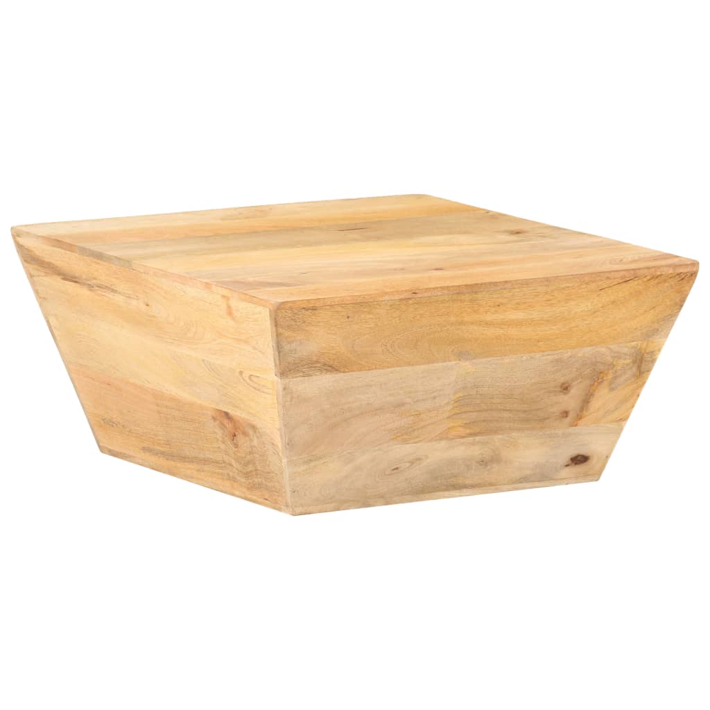 Konferenční Stolek Ve Tvaru V 66 X 66 X 30 Cm Masivní Mangovník