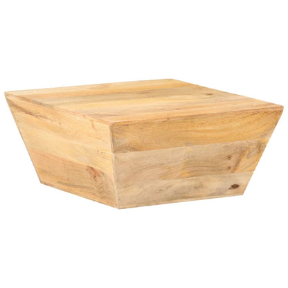 Konferenční Stolek Ve Tvaru V 66 X 66 X 30 Cm Masivní Mangovník