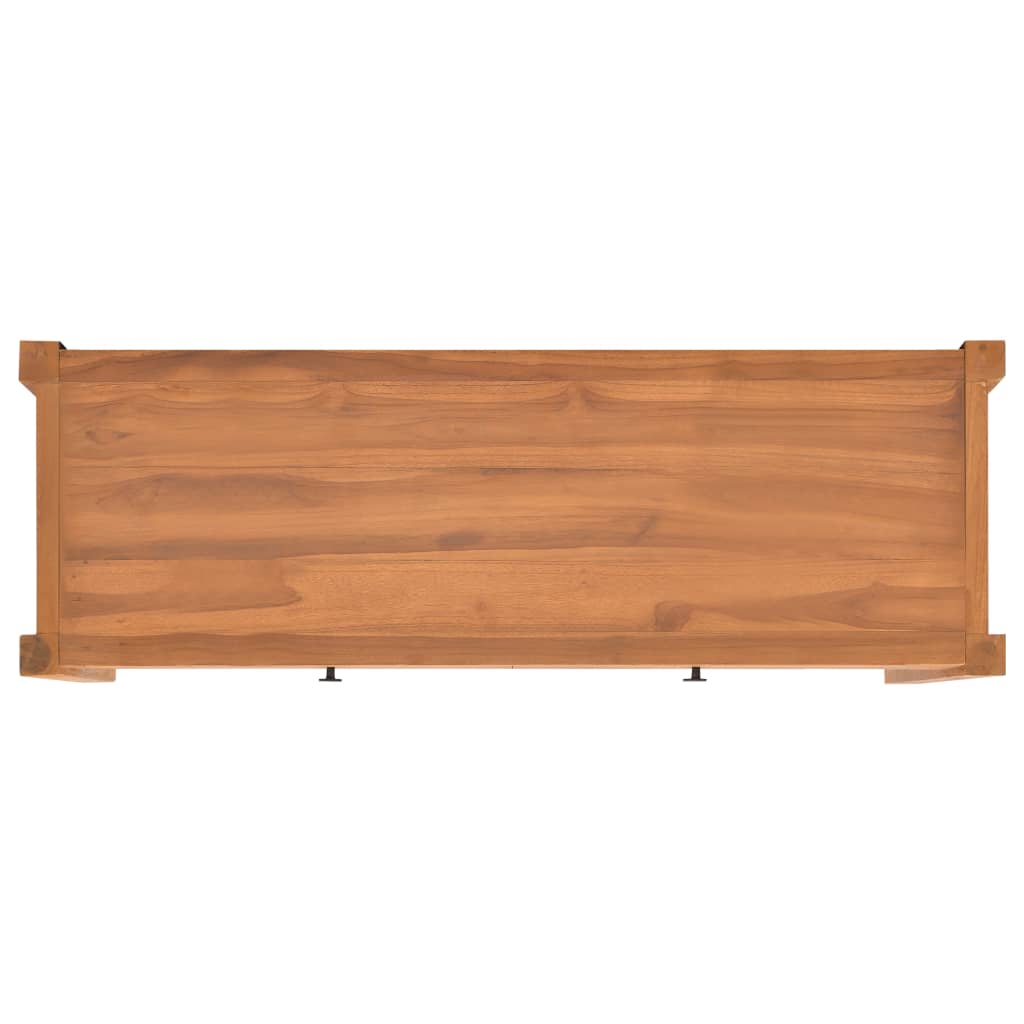 Tv Stolek 140 X 40 X 45 Cm Teakové Dřevo