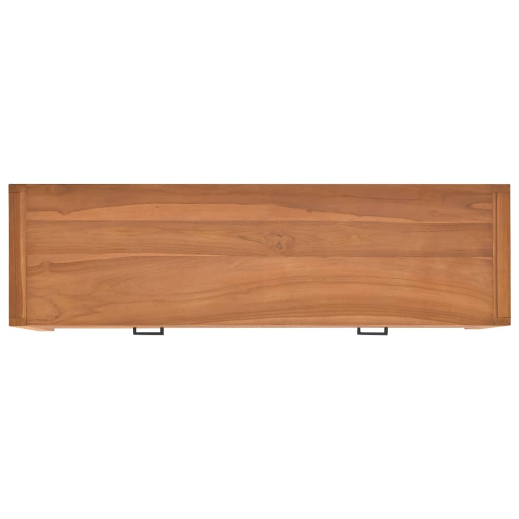 Tv Stolek 140 X 40 X 45 Cm Teakové Dřevo