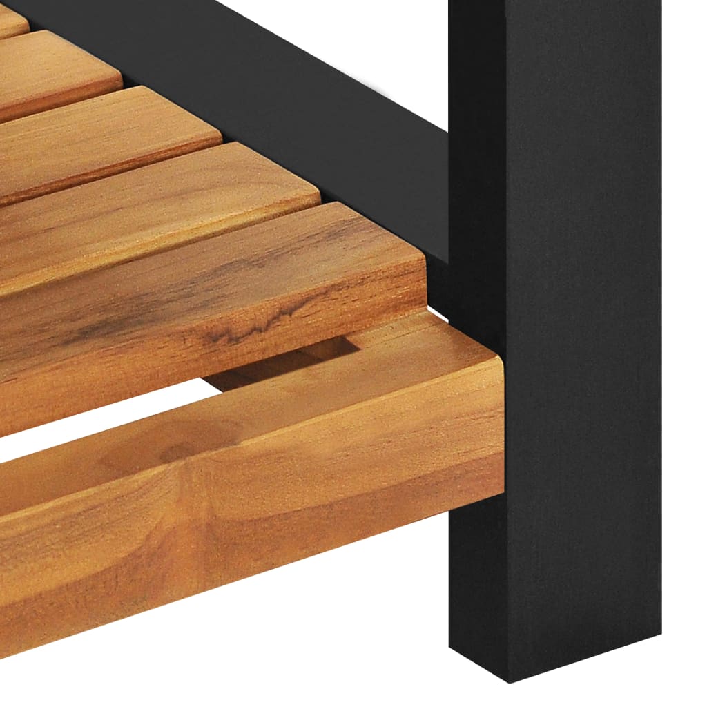 Lavice 120 Cm Masivní Teakové Dřevo
