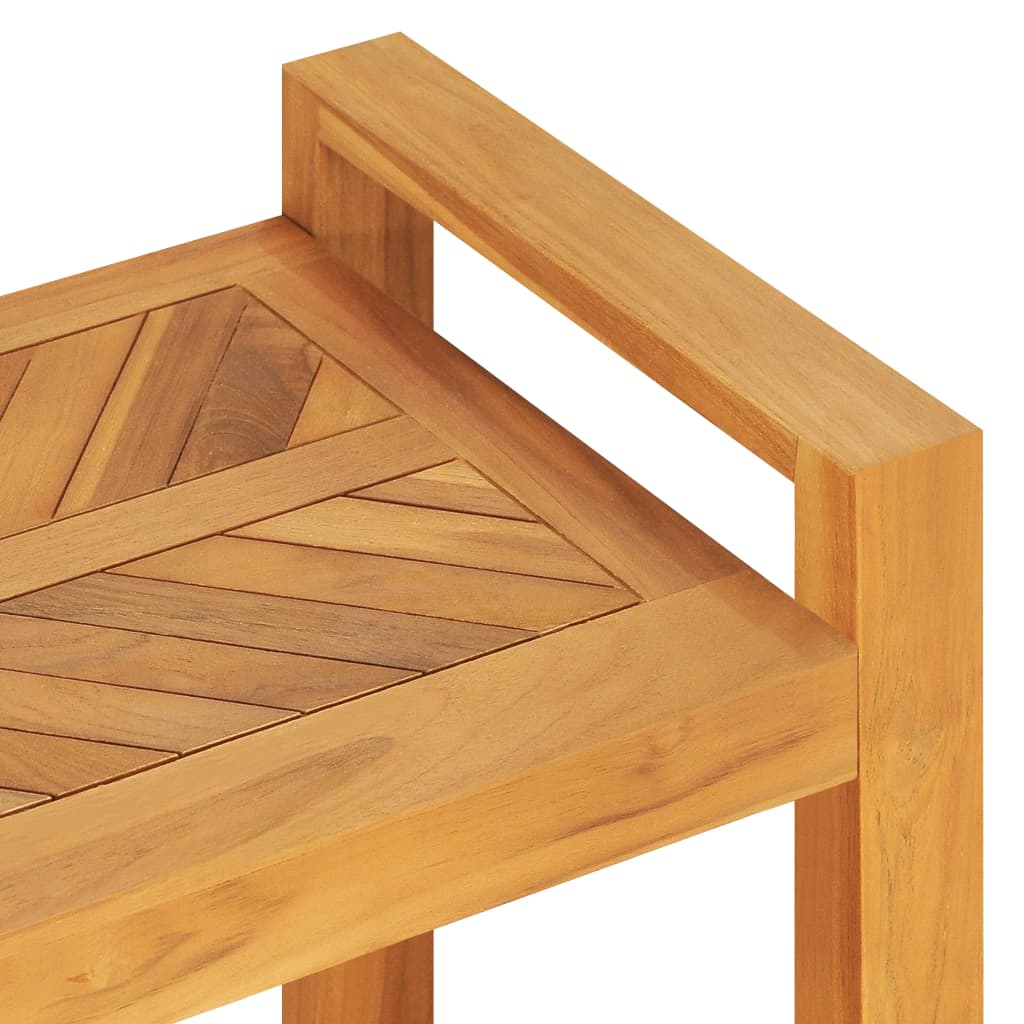 Lavice 120 Cm Masivní Teakové Dřevo