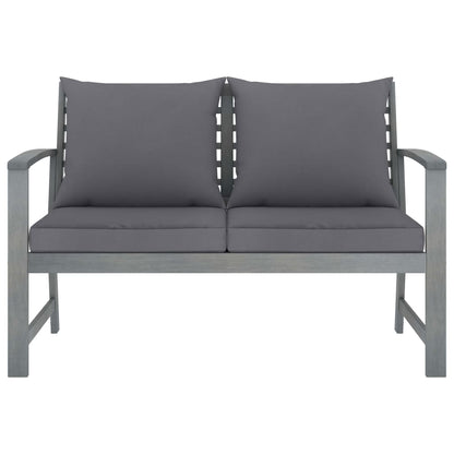 Zahradní Lavice 120 Cm Poduška Masivní Akácie