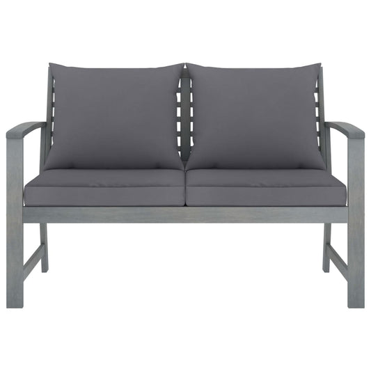 Zahradní Lavice 120 Cm Poduška Masivní Akácie