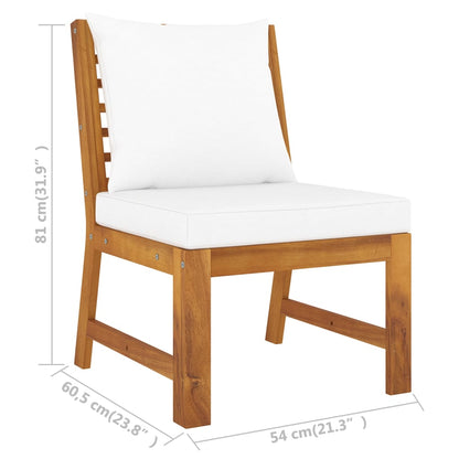 Dílčí S Krémovou Poduškou Masivní Akácie