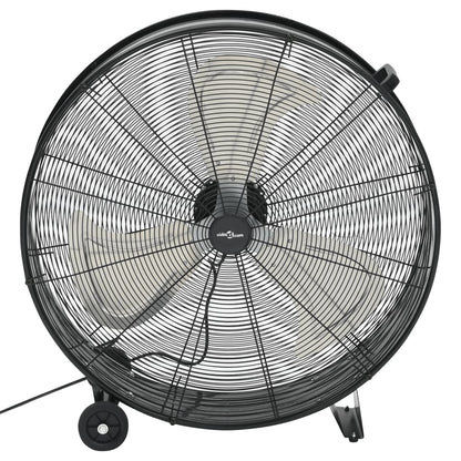 Průmyslový Bubnový Ventilátor 77 Cm 187,7 W Černý