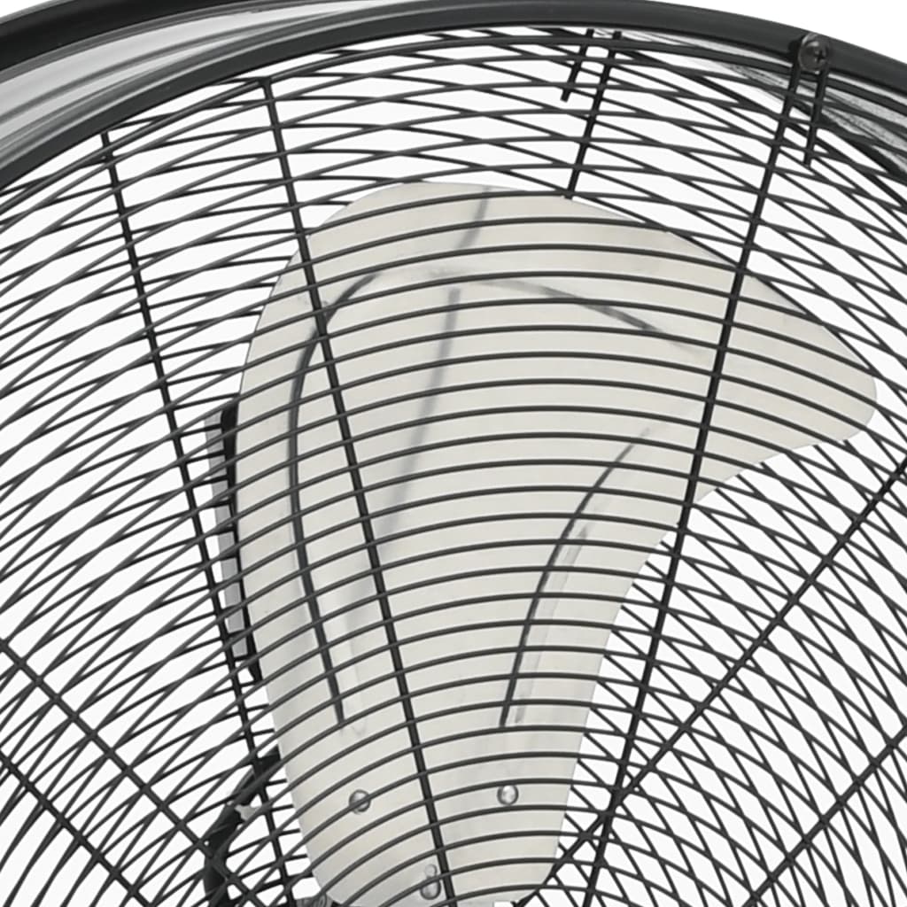 Průmyslový Bubnový Ventilátor 77 Cm 187,7 W Černý
