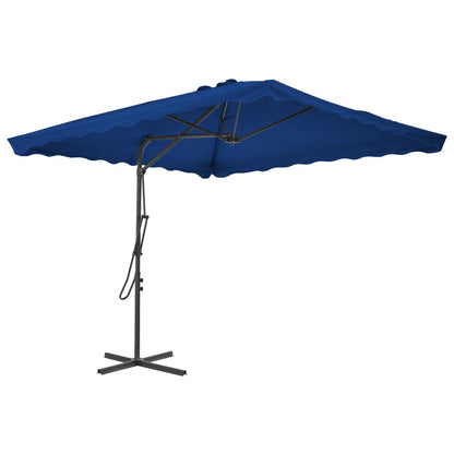 Zahradní Slunečník S Ocelovou Tyčí 250 X 250 Cm Pískový