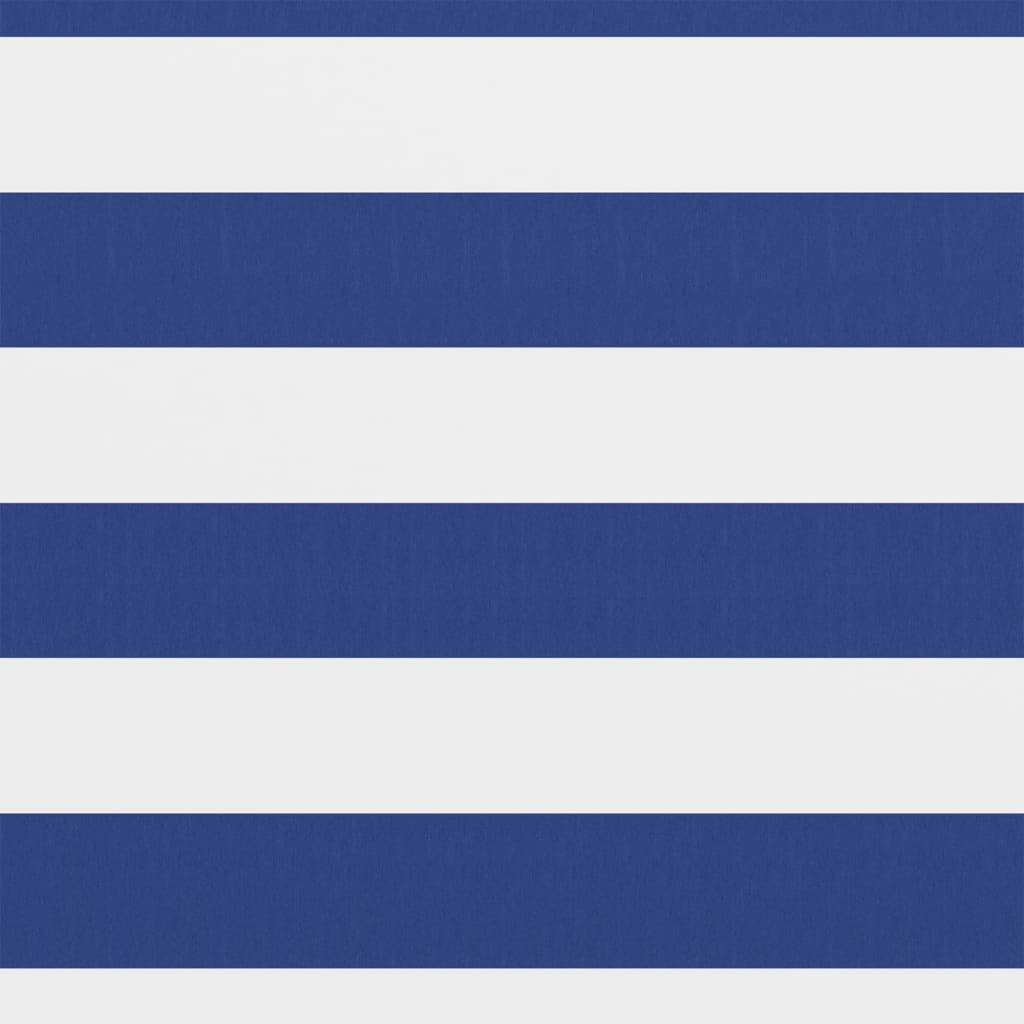 Balkónová Zástěna Oxfordská Látka Bílo-Modrá