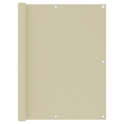 Balkónová Zástěna Oxfordská Látka Krémová