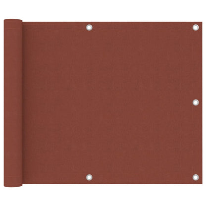 Balkónová Zástěna Z Oxfordské Látky Cihlová