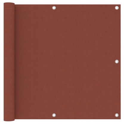 Balkónová Zástěna Z Oxfordské Látky Cihlová