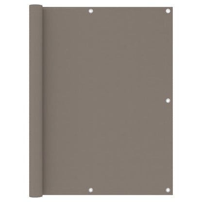 Balkonová Zástěna 100% Polyester Oxford Taupe