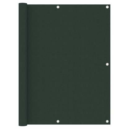 Balkónová Zástěna Oxfordská Látka Tmavě Zelená