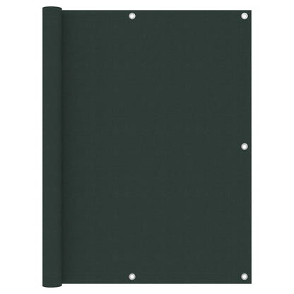 Balkónová Zástěna Oxfordská Látka Tmavě Zelená