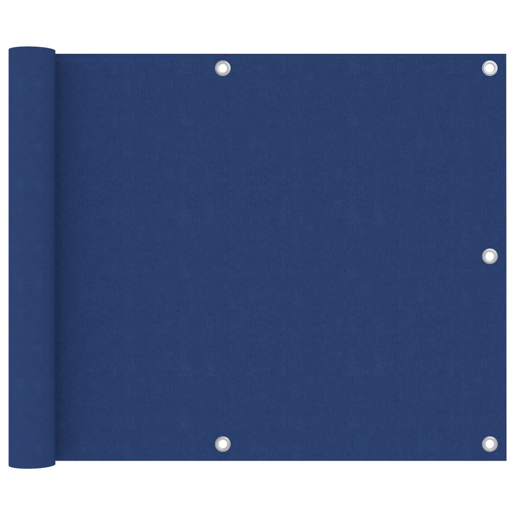 Balkónová Zástěna Oxfordská Látka Modrá