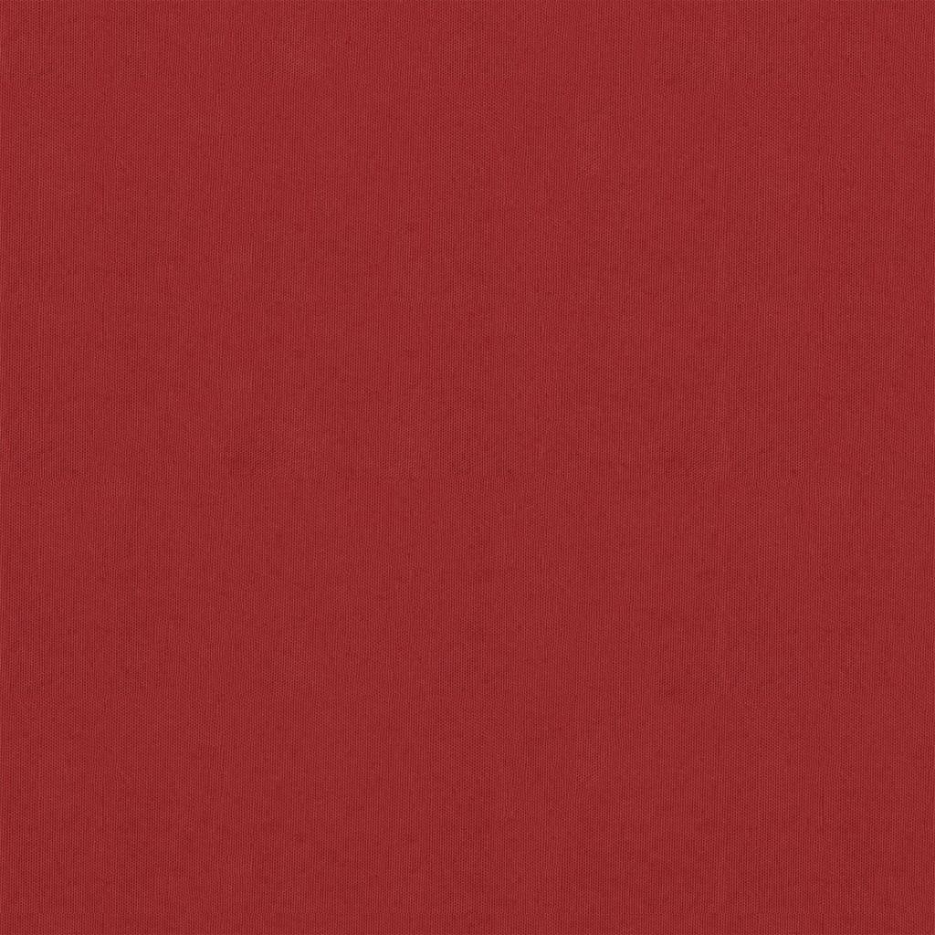 Balkónová Zástěna Červená Oxfordská Látka Červená