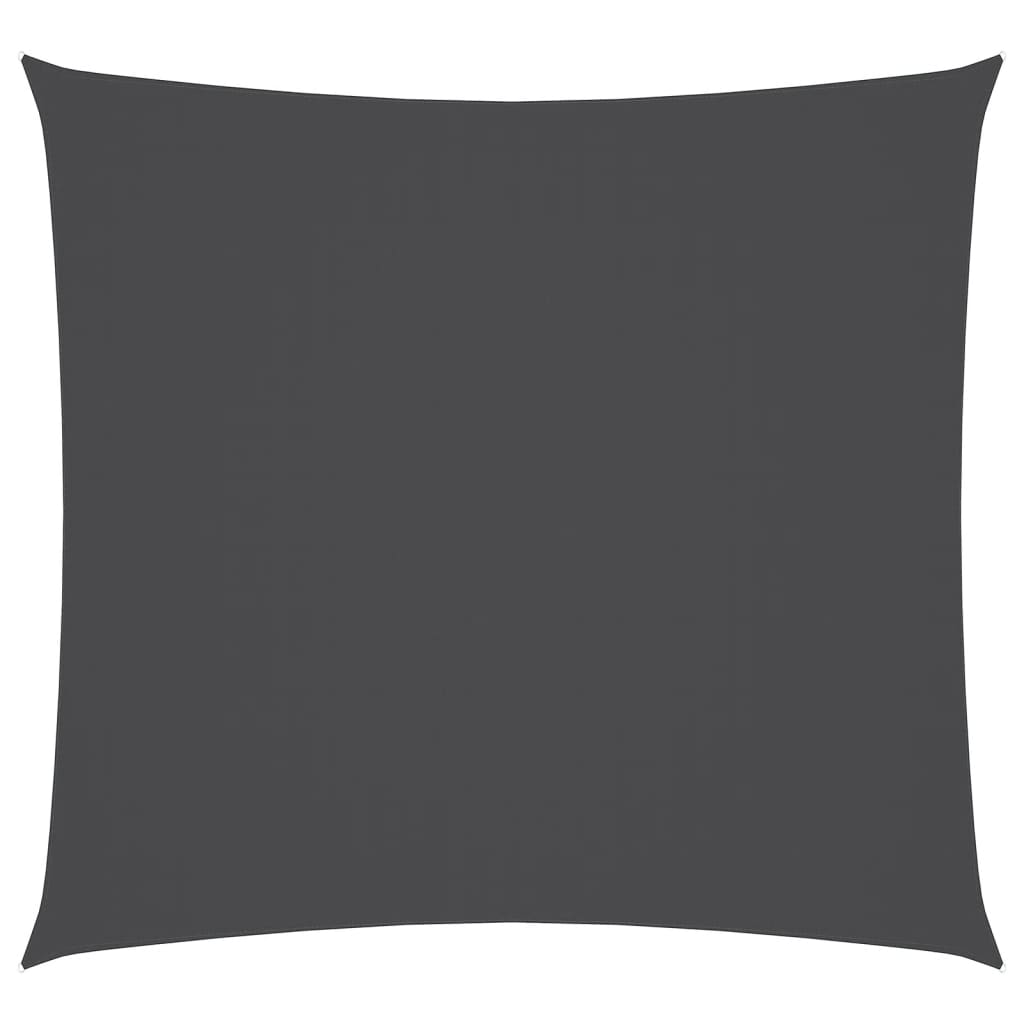 Stínící Plachta Oxfordská Látka Čtvercová Antracitová